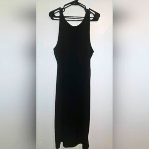 NWOT - Sleek Black Bodycon Sleeveless Plus Size Dress - 3X/18